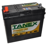12V 45Ah TANEX  J lewy +